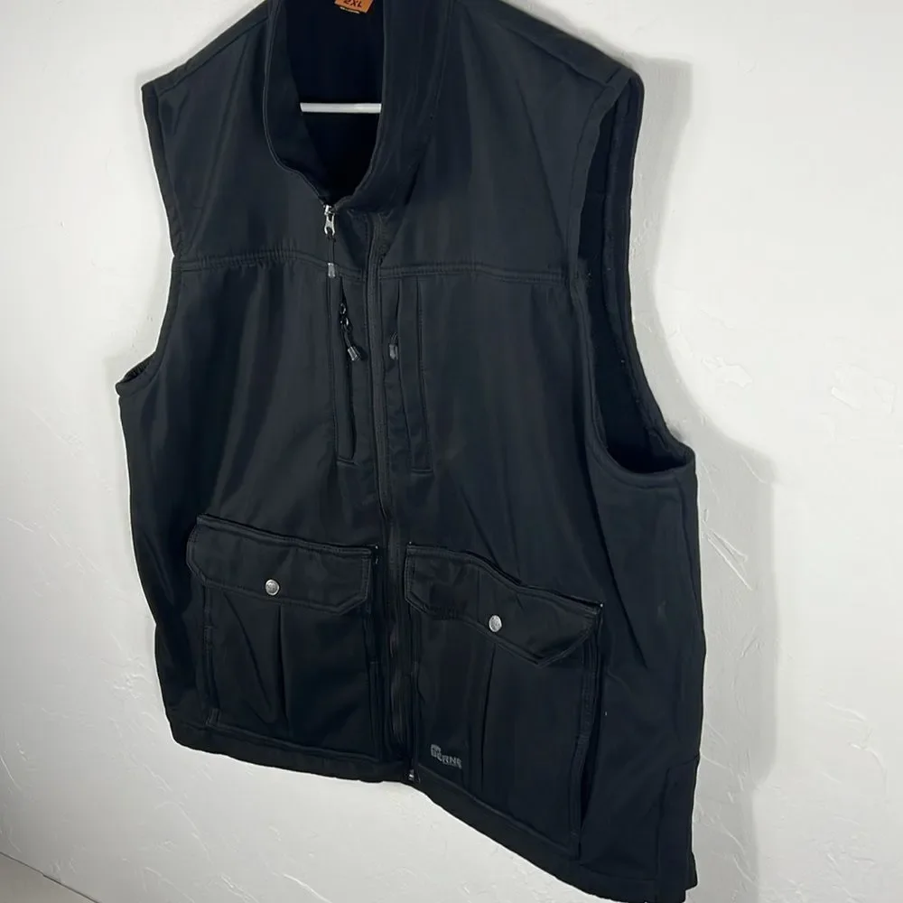 🔥🔥 BERNE WORKWEAR Performance Zip Up VEST Fleece Line Jacket Sz 2XL - PERFECT‎